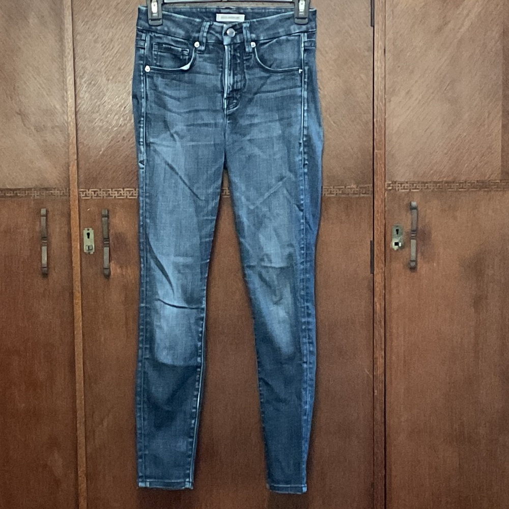 Good American blue denim good legs. Women's Skinny Jeans Classic size 0/25